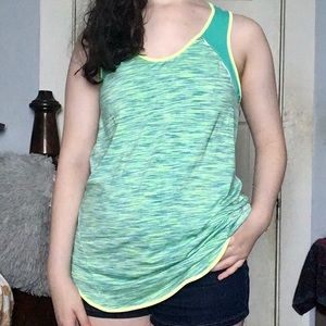 Tangerine Athletic Tank Top